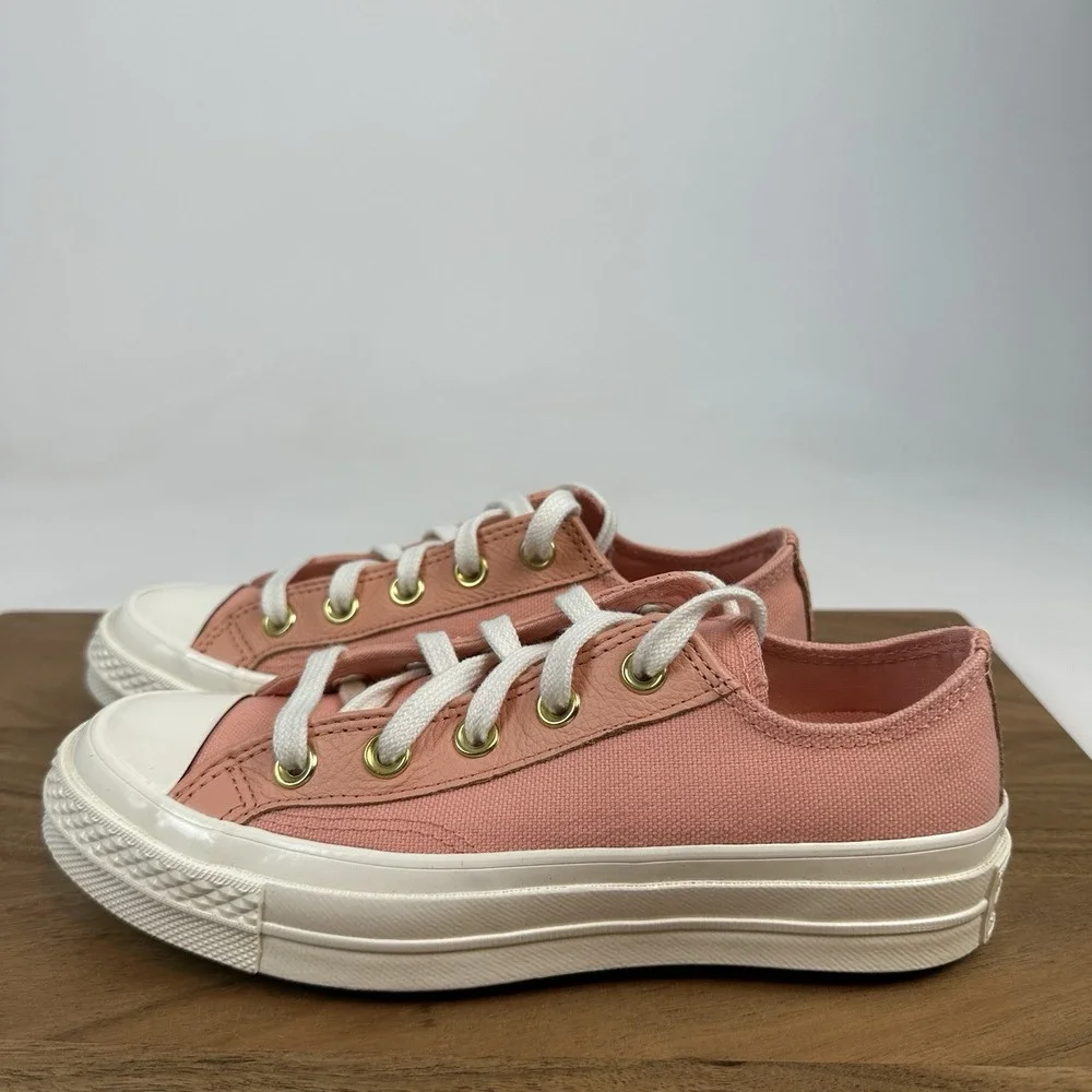 New Womens Converse Chuck 70 OX Flamingo Fade Shoes Size 5.5 M - Picture 2 of 8